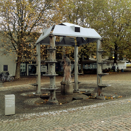 Skulptur am Schlossplatz