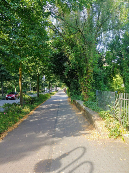 Schon in Kesselstadt in der Philippsruher Allee